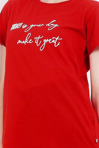 Cardinal T-Shirt Slim Fit Wanita G0579P11A