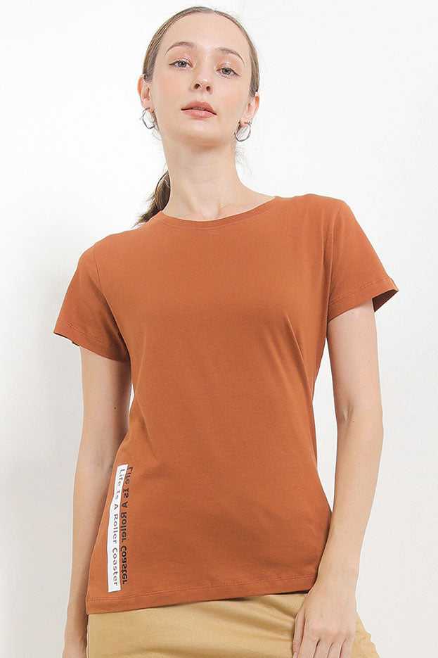 Cardinal T-Shirt Slim Fit Wanita G0594P03J