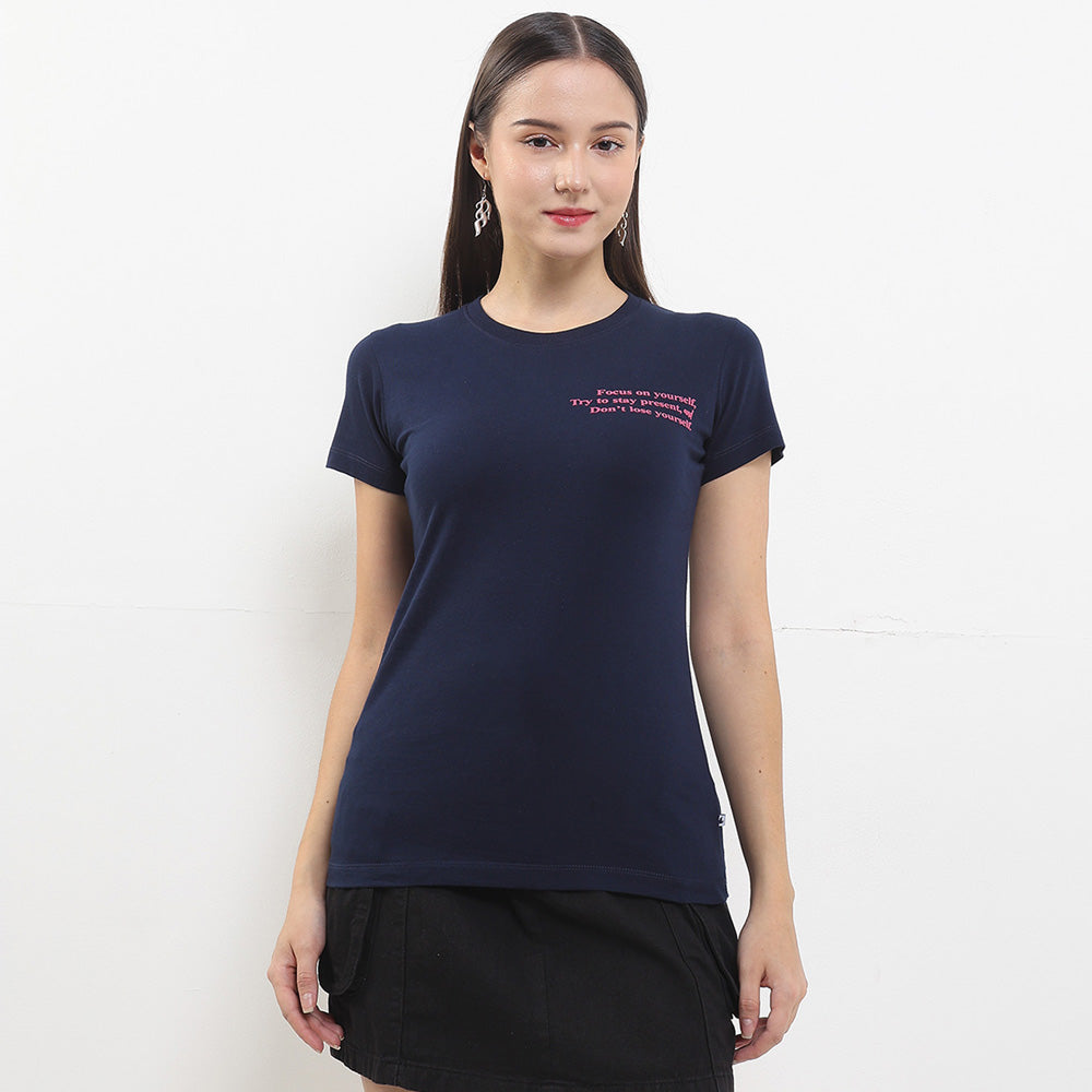 Cardinal T-Shirt Slim Fit Wanita G0618P02H