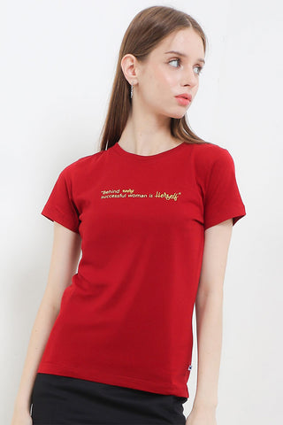 Cardinal T-Shirt Slim Fit Wanita G0623P11C