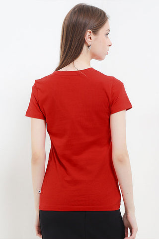Cardinal T-Shirt Slim Fit Wanita G0624P11A
