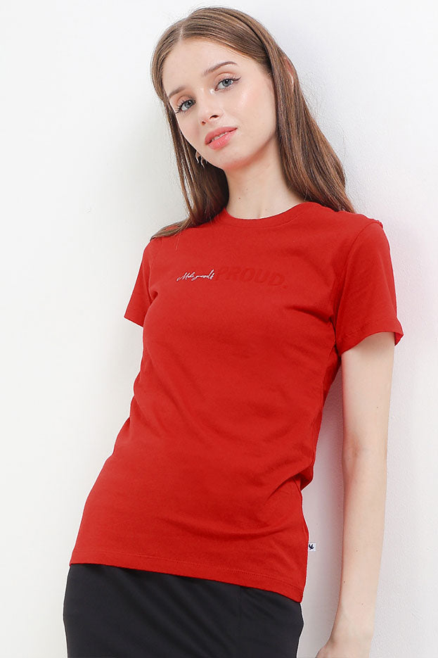 Cardinal T-Shirt Slim Fit Wanita G0624P11A