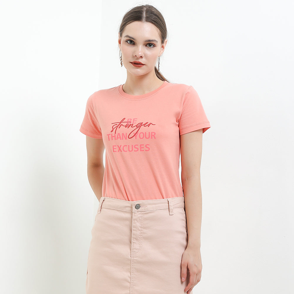 Cardinal T-Shirt Slim Fit Wanita G0627P11Z