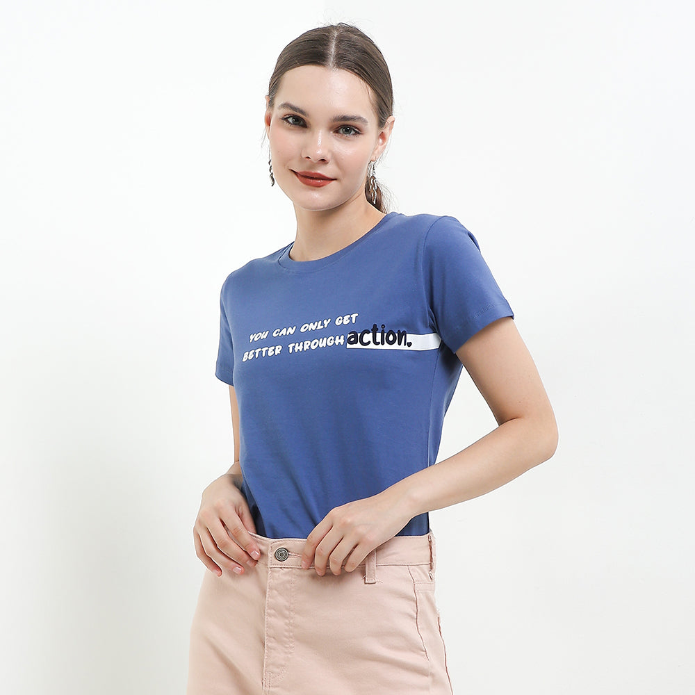 Cardinal T-Shirt Slim Fit Wanita G0629P02Z