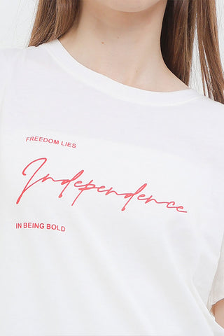 Cardinal T-Shirt Slim Fit Wanita G0631P08D