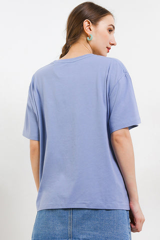 T-Shirt Oversize Wanita Cardinal G0525P02E