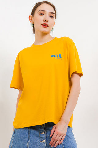 Cardinal T-Shirt Oversize Wanita G0529P07D