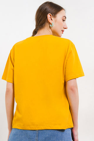 Cardinal T-Shirt Oversize Wanita G0529P07D