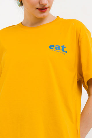 Cardinal T-Shirt Oversize Wanita G0529P07D