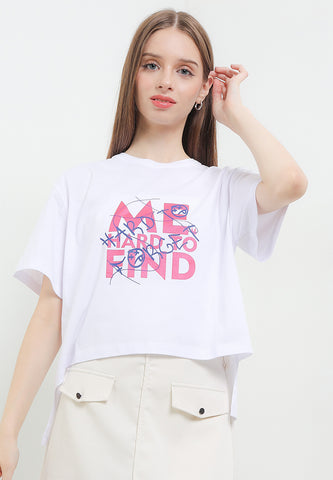 Cardinal T-Shirt Oversize Wanita G0543P08A