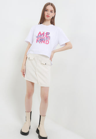 Cardinal T-Shirt Oversize Wanita G0543P08A