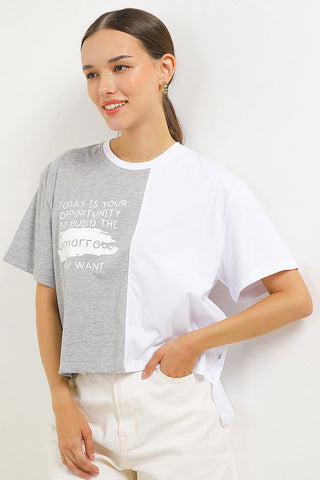 Cardinal T-Shirt Oversize Wanita G0556P04A