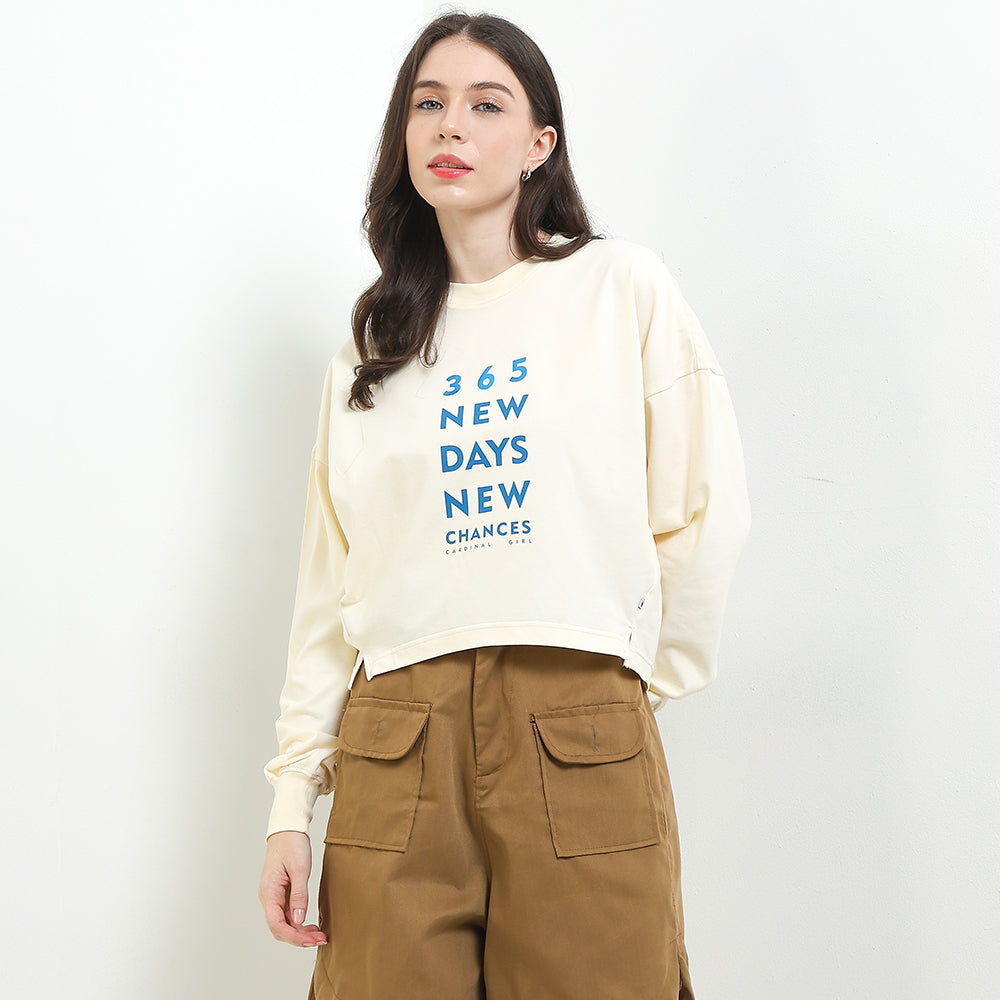 Cardinal T-Shirt Oversize Wanita G0610J05E