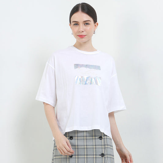 Cardinal T-Shirt Oversize Wanita G0632P08B