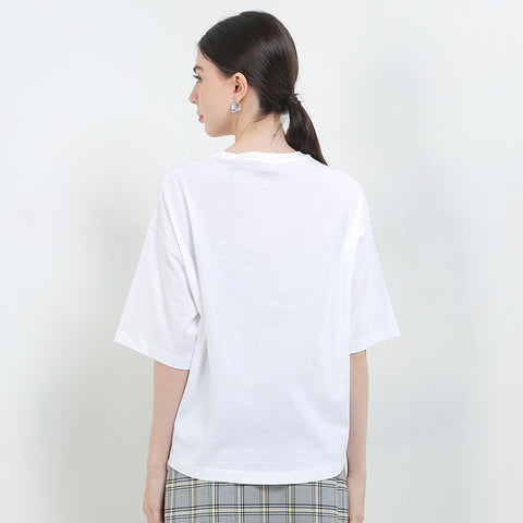 Cardinal T-Shirt Oversize Wanita G0632P08B