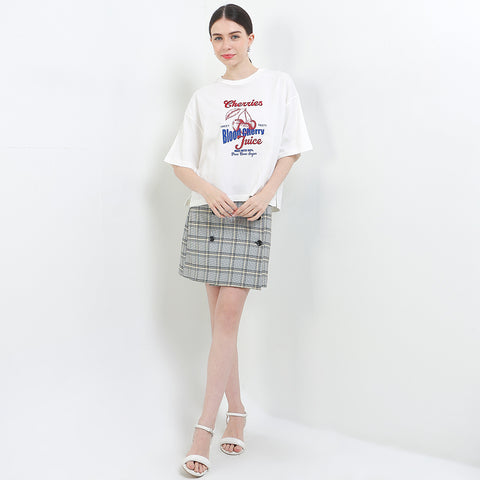 Cardinal T-Shirt Oversize Wanita G0633P08D