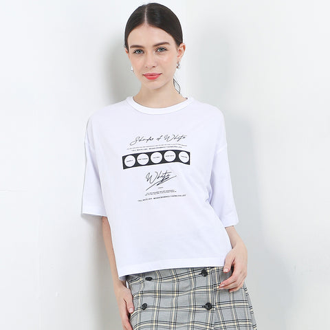 Cardinal T-Shirt Oversize Wanita G0634P08A