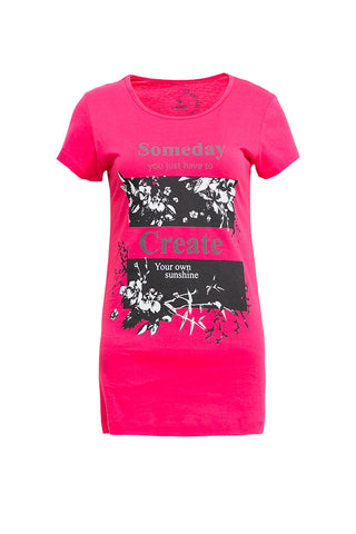 Cardinal T-Shirt Body Fit Wanita G0191P11G