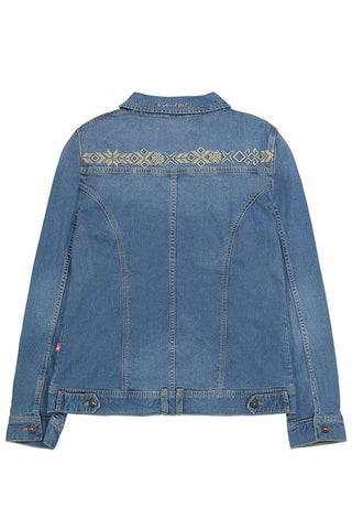 CARDINAL GIRL DENIM JACKET 3 (BIRU)