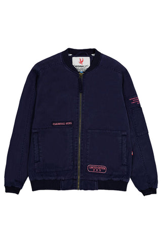 CARDINAL GIRL JAKET BOMBER 2 (NAVY)