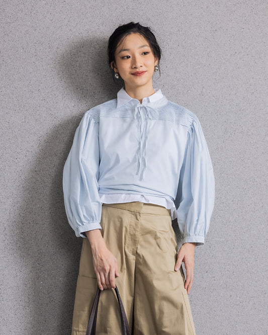 Pintuck Shirt