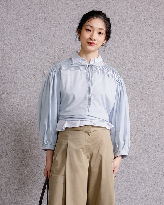 Pintuck Shirt