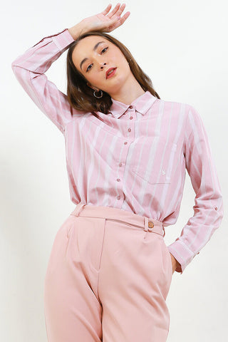 Kemeja Loose Fit Wanita Cardinal G1001J11G