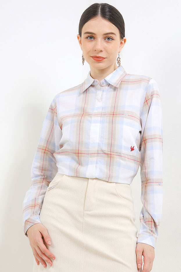 Cardinal Kemeja Loose Fit Wanita G1144J02B
