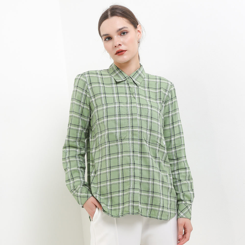 Cardinal Kemeja Loose Fit Wanita G1174J06A