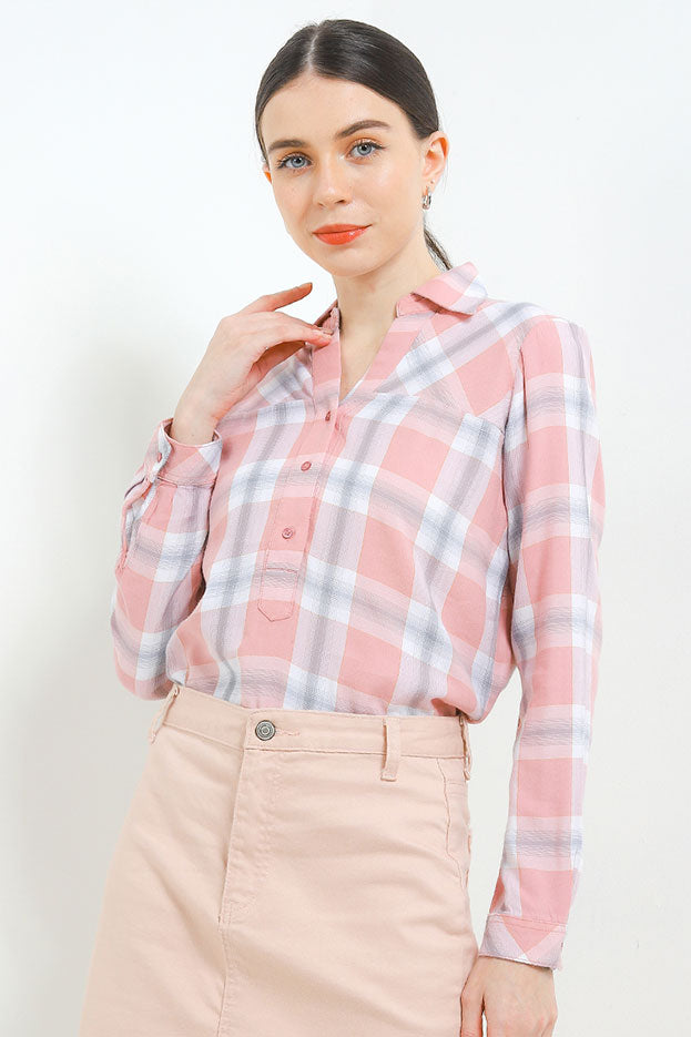 Cardinal Kemeja Loose Fit Wanita G1284J11G