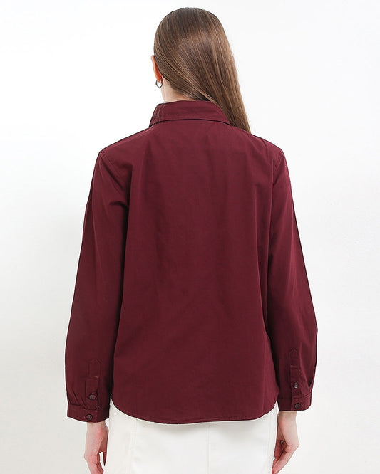 Cardinal Kemeja Loose Fit Wanita G1306J11F