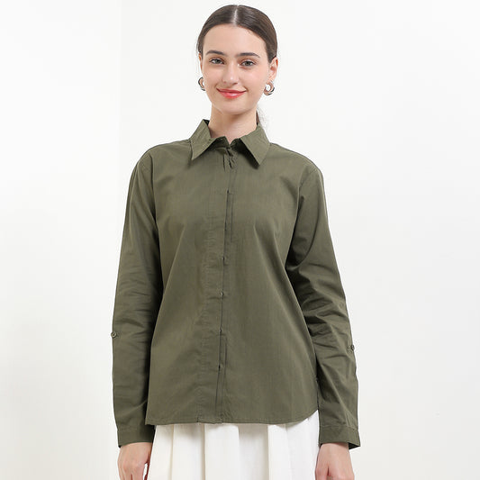 Cardinal Kemeja Loose Fit Wanita G1306J06Z