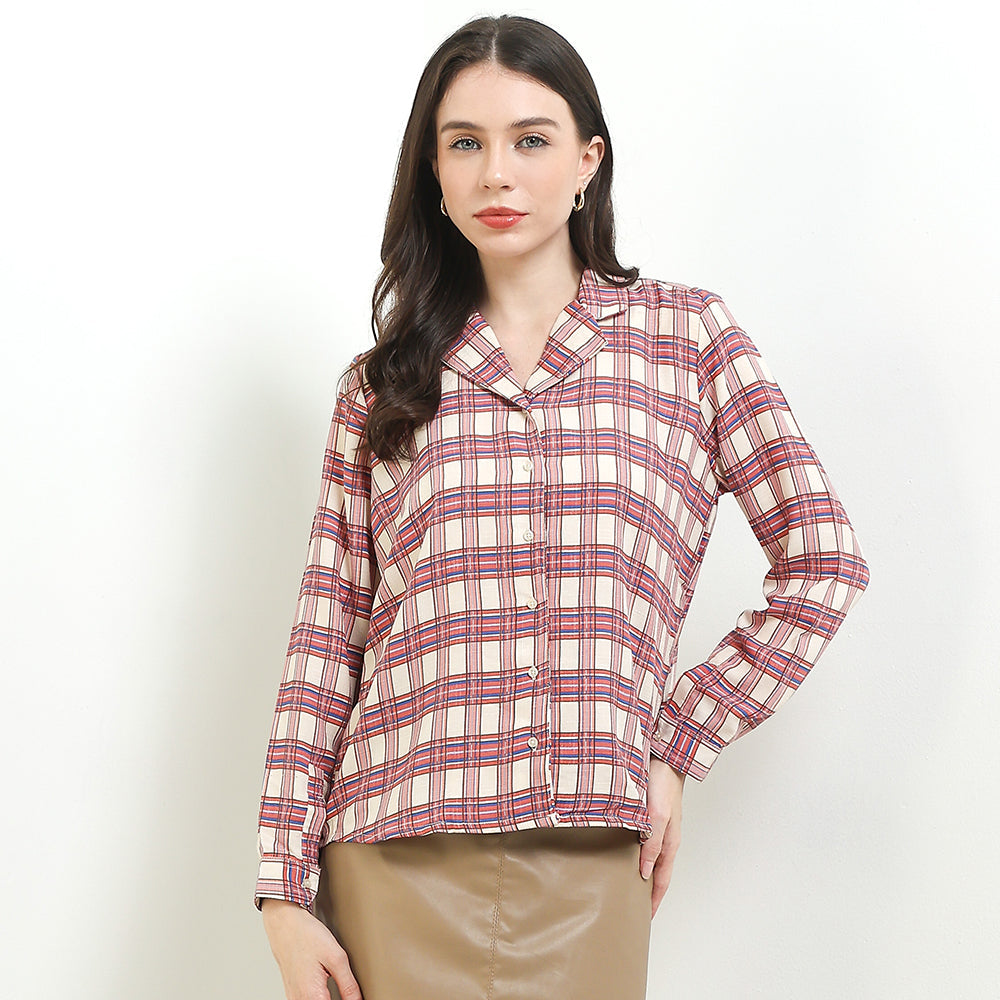 Cardinal Kemeja Loose Fit Wanita G1312J11H