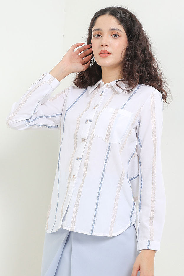 Cardinal Kemeja Loose Fit Wanita G1340J05A