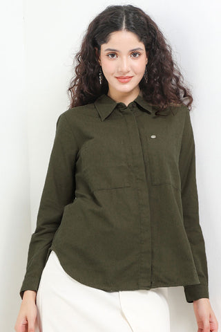 Cardinal Kemeja Loose Fit Wanita G1351J06Z