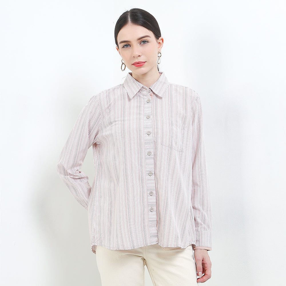 Cardinal Kemeja Loose Fit Wanita G1358J11G