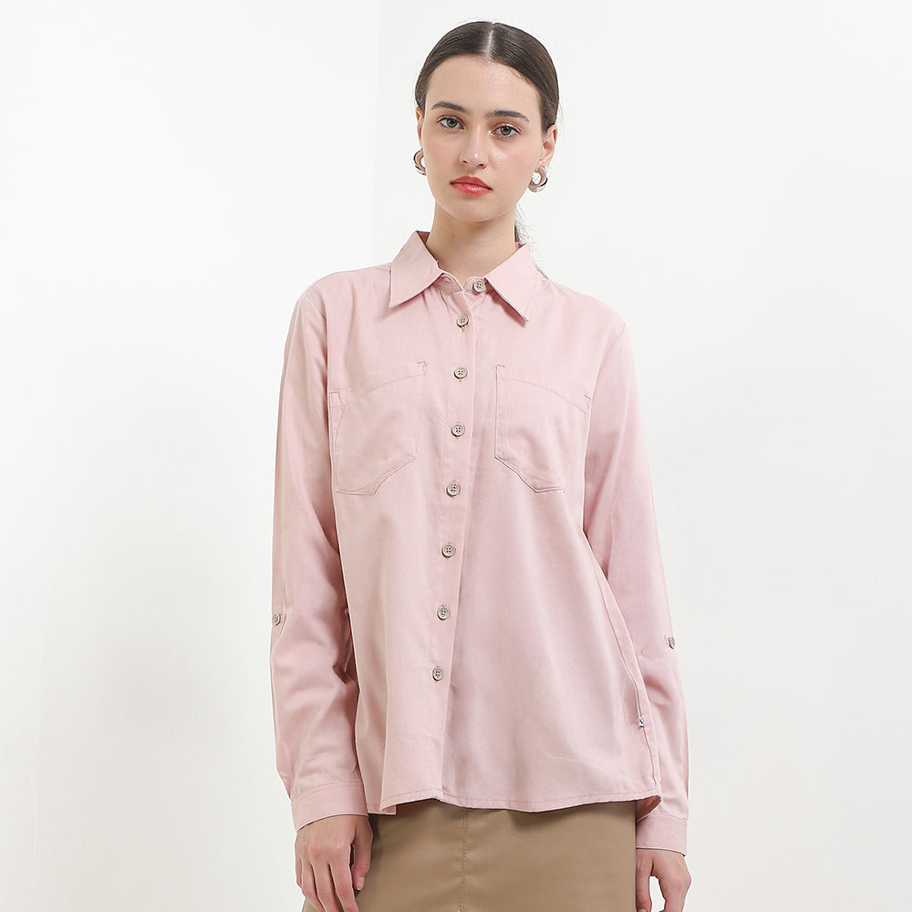 Cardinal Kemeja Loose Fit Wanita G1361J11G