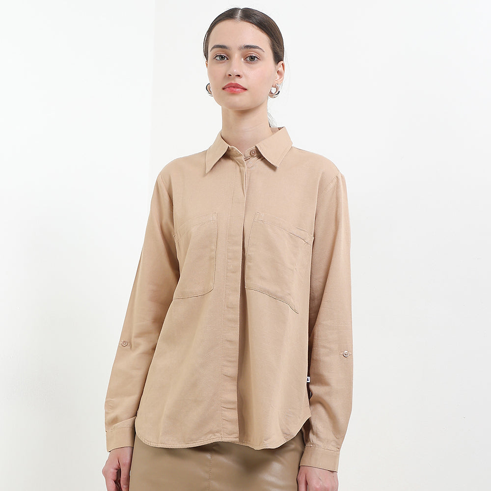 Cardinal Kemeja Loose Fit Wanita G1371J05A