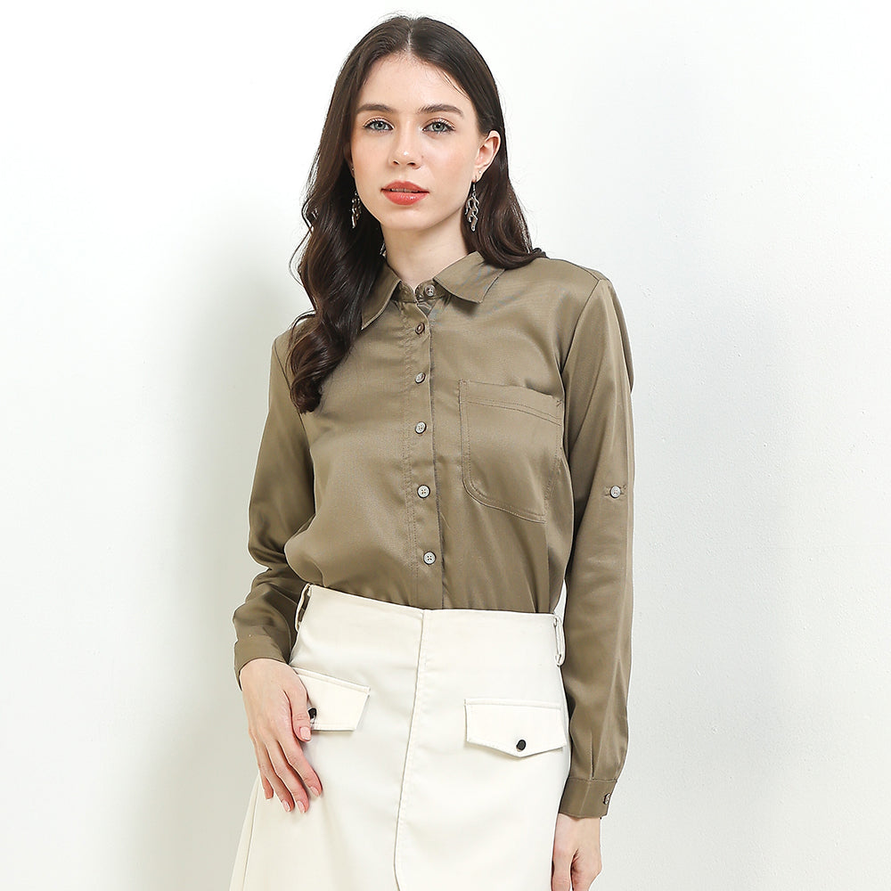 Cardinal Kemeja Loose Fit Wanita G1399J03C