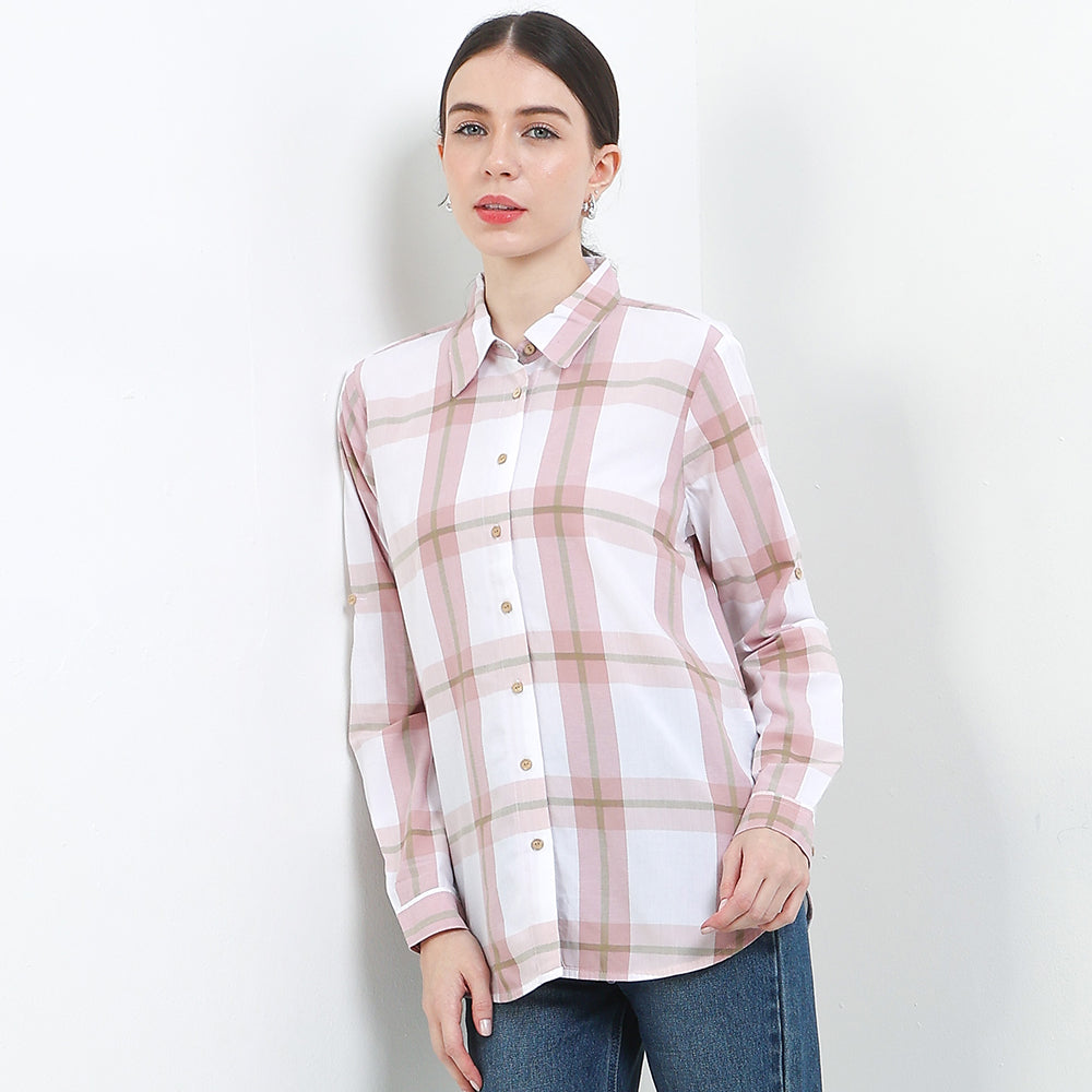 Cardinal Kemeja Loose Fit Wanita G1400J11G
