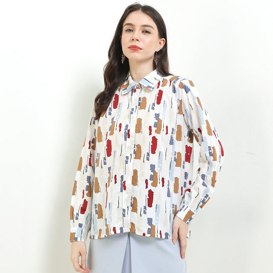 Cardinal Kemeja Loose Fit Wanita G1408J03E