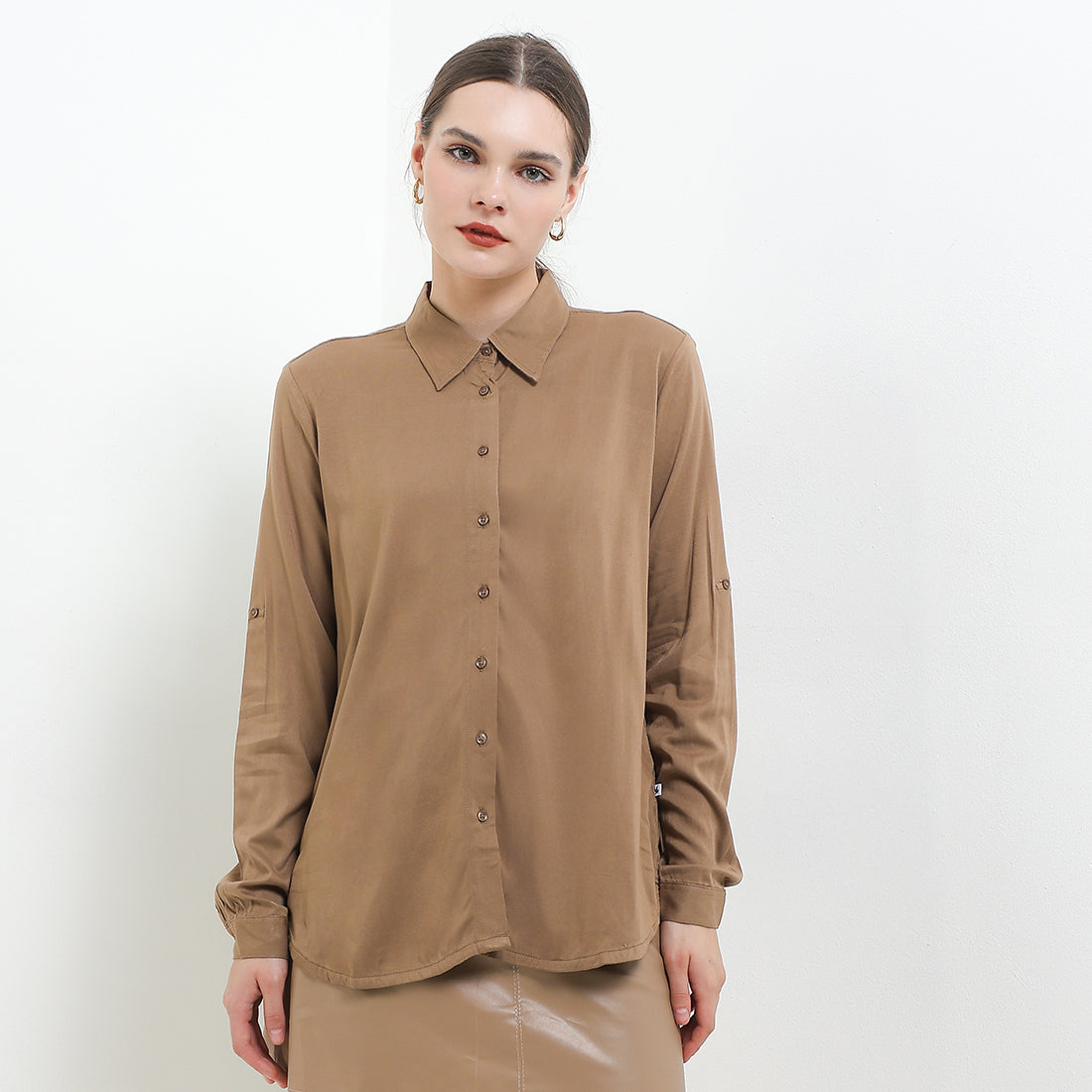 Cardinal Kemeja Loose Fit Wanita G1411J03D