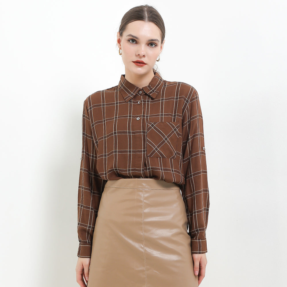 Cardinal Kemeja Loose Fit Wanita G1415J03C