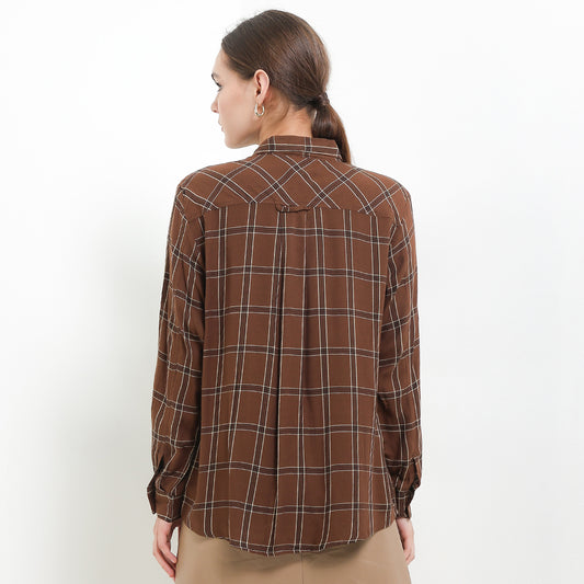 Cardinal Kemeja Loose Fit Wanita G1415J03C