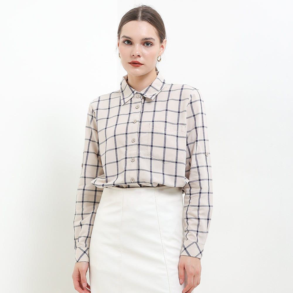 Cardinal Kemeja Loose Fit Wanita G1422J02H