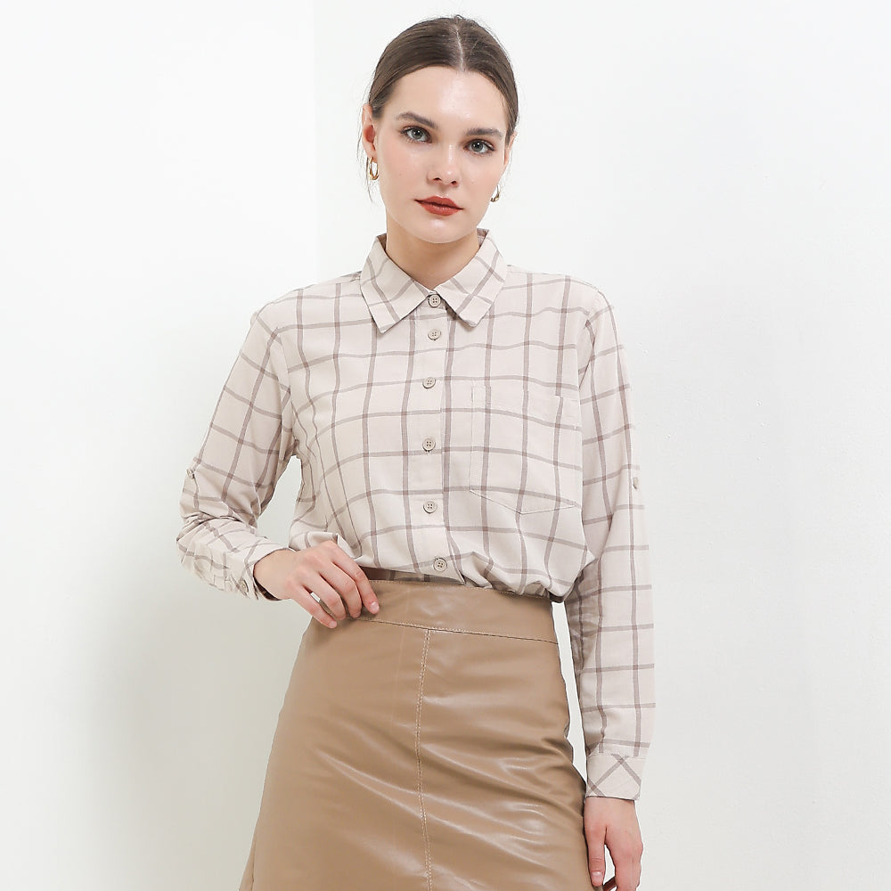 Cardinal Kemeja Loose Fit Wanita G1422J03H