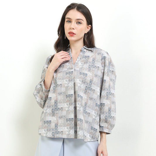 Cardinal Kemeja Loose Fit Wanita G1435J04Z