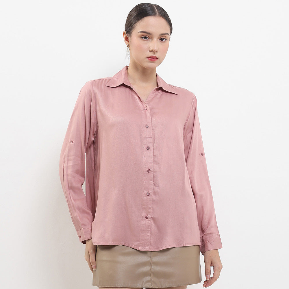 Cardinal Kemeja Loose Fit Wanita G1445J11G