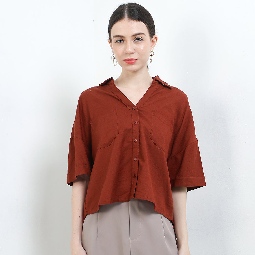 Cardinal Kemeja Oversize Wanita G1230P11B