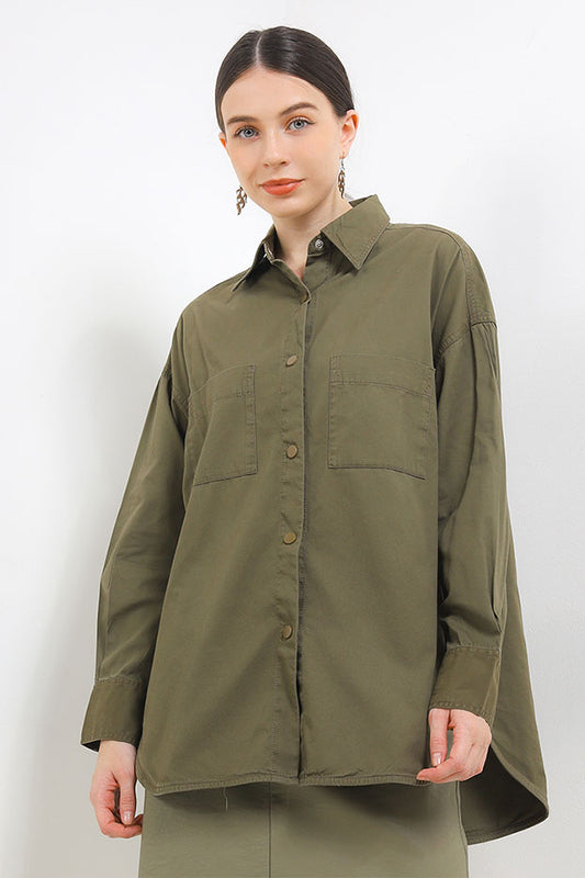 Cardinal Gorpcore Women's Oversized Shirt G1259J06E